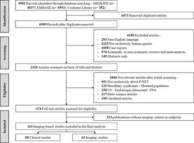 Updated Trends in Imaging Practices for Pancreatic Neuroendocrine Tumors (PNETs): A Systematic Review and Meta-Analysis to Pave the Way for Standardization in the New Era of Big Data and Artificial Intelligence